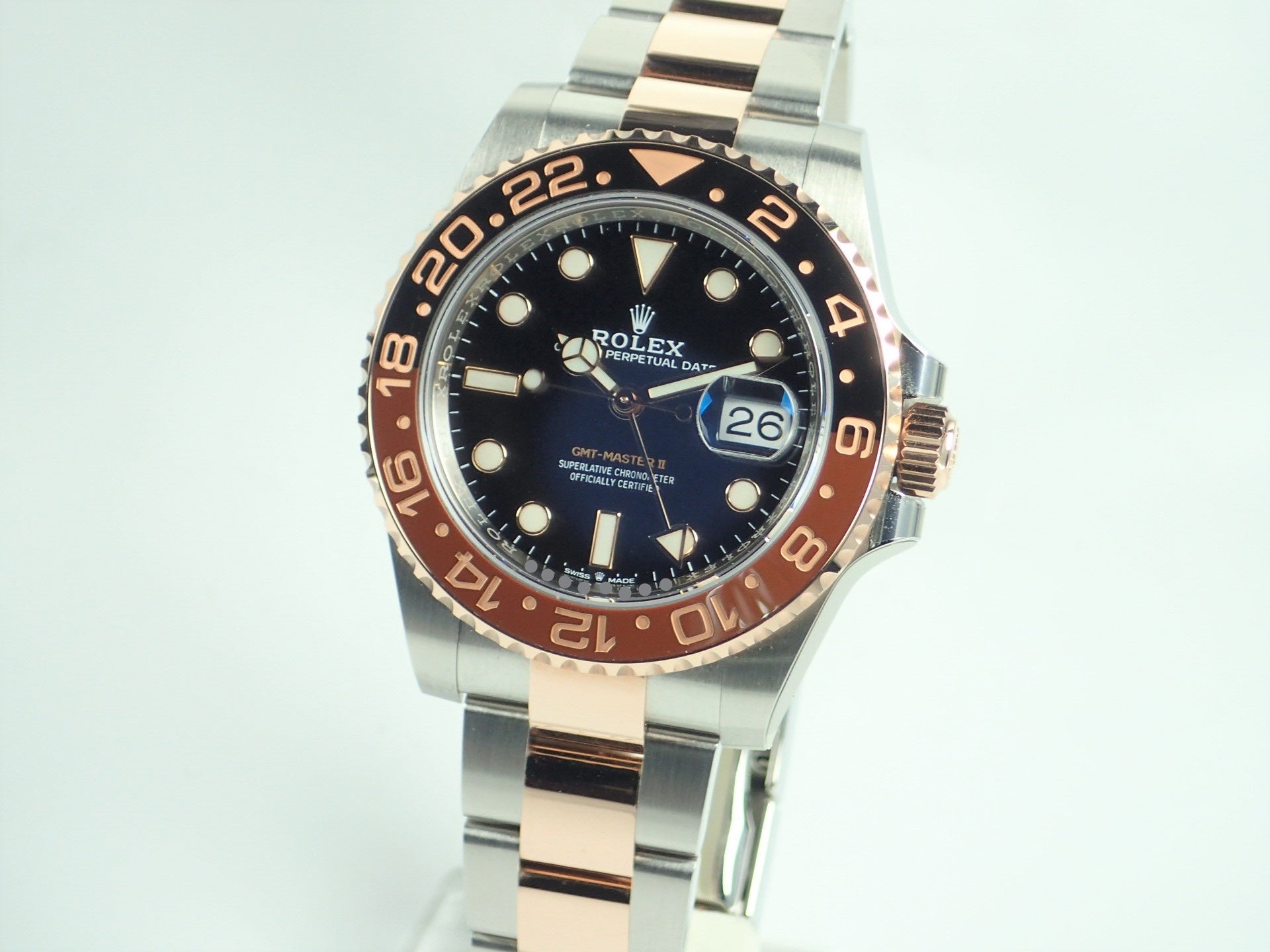 Rolex GMT Master II Brown and Black Bezel