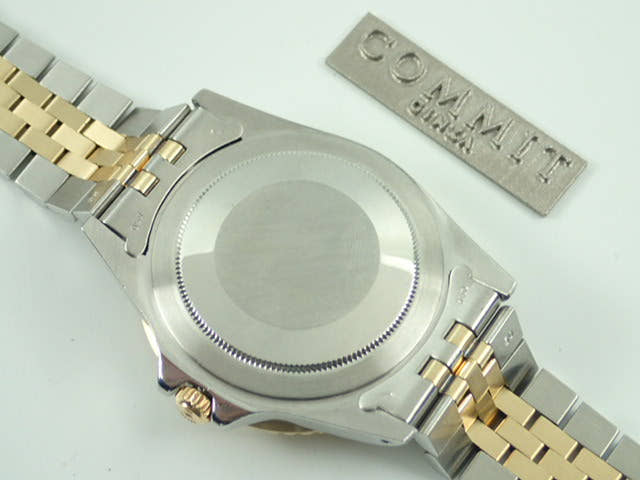 ロレックス GMTマスター Ref.16753 ブラウン文字盤 中古 gmt-master-129 ジュビリーブレスレット