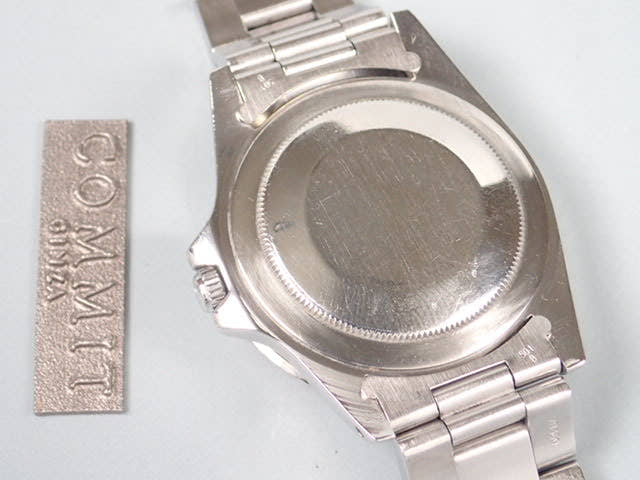 ロレックス GMTマスター Ref.1675 ブラック文字盤 中古 gmt-master-13 オイスターブレスレット