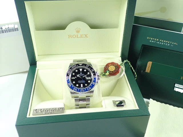 Rolex GMT-Master II Ref. 116710BLNR Black Dial, Pre-owned, gmt-master-131, Oyster Bracelet