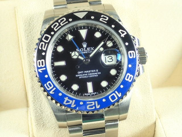 Rolex GMT Master II Blue and Black Bezel Random