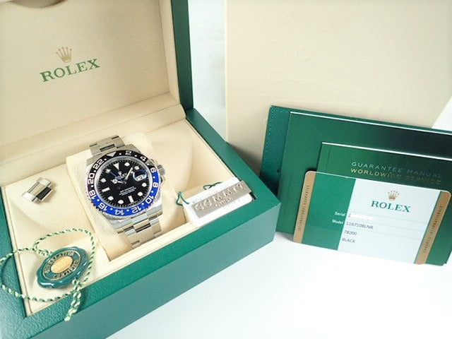 Rolex GMT Master II Blue and Black Bezel Random