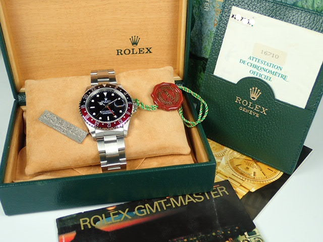 Rolex GMT Master II Red and Black Bezel X