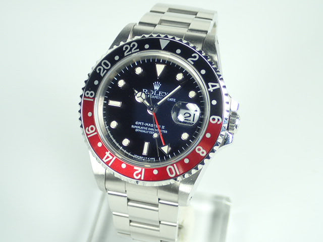 Rolex GMT Master II Red and Black Bezel T Series