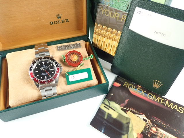 Rolex GMT Master II Red and Black Bezel T Series