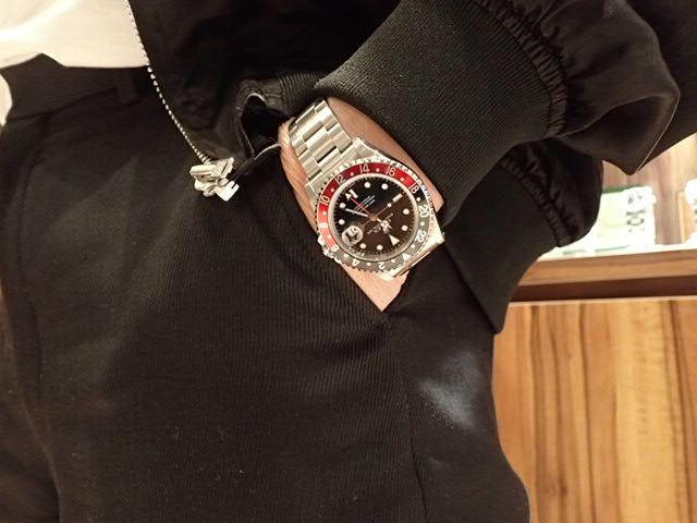 Rolex GMT Master II Red and Black Bezel T Series