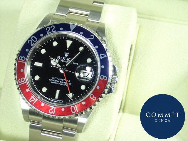 Rolex GMT Master II Red and Blue Bezel Z Series