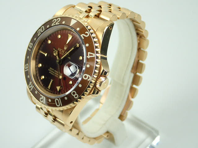 ロレックス GMTマスター Ref.16758 ブラウン文字盤 中古 gmt-master-141