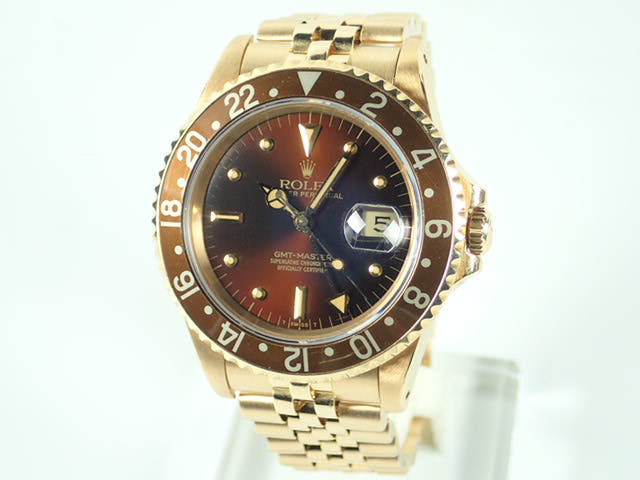 ロレックス GMTマスター Ref.16758 ブラウン文字盤 中古 gmt-master-141