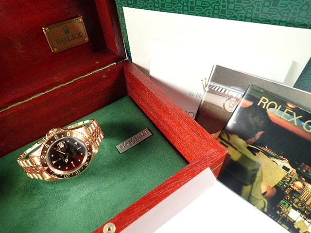 ロレックス GMTマスター Ref.16758 ブラウン文字盤 中古 gmt-master-141