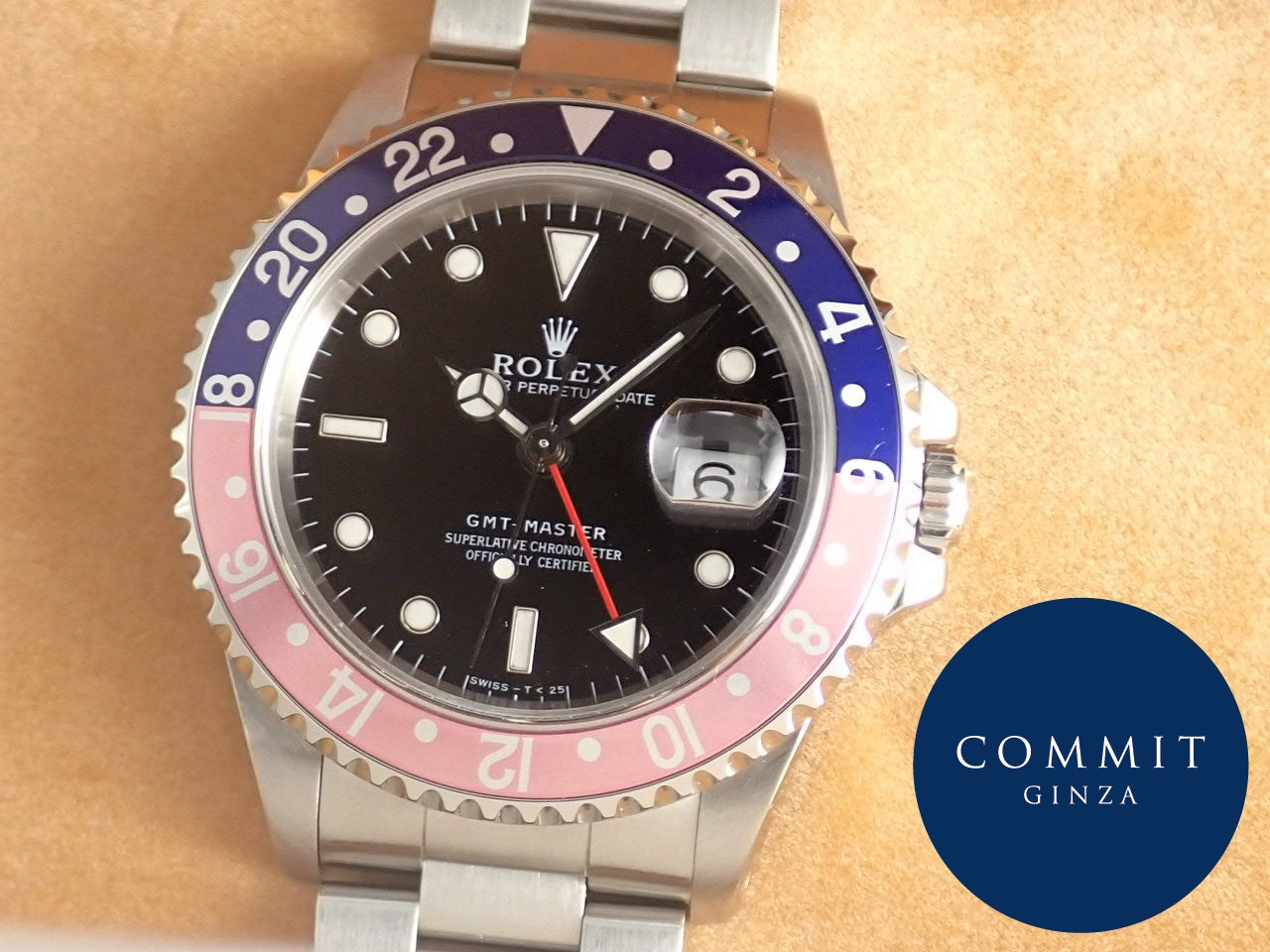 Rolex GMT Master Red and Blue Bezel U Series