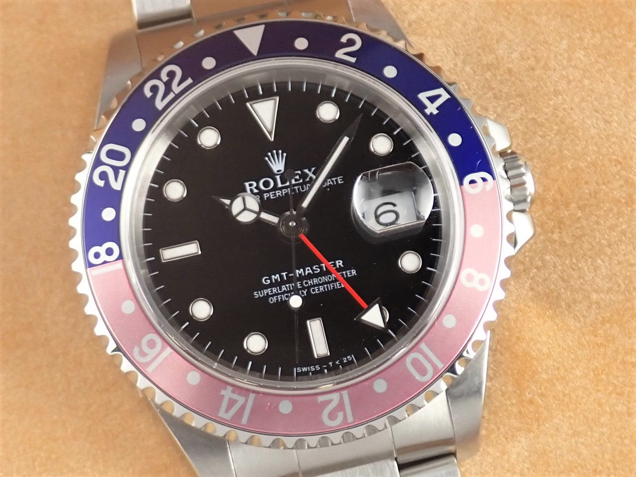 Rolex GMT Master Red and Blue Bezel U Series