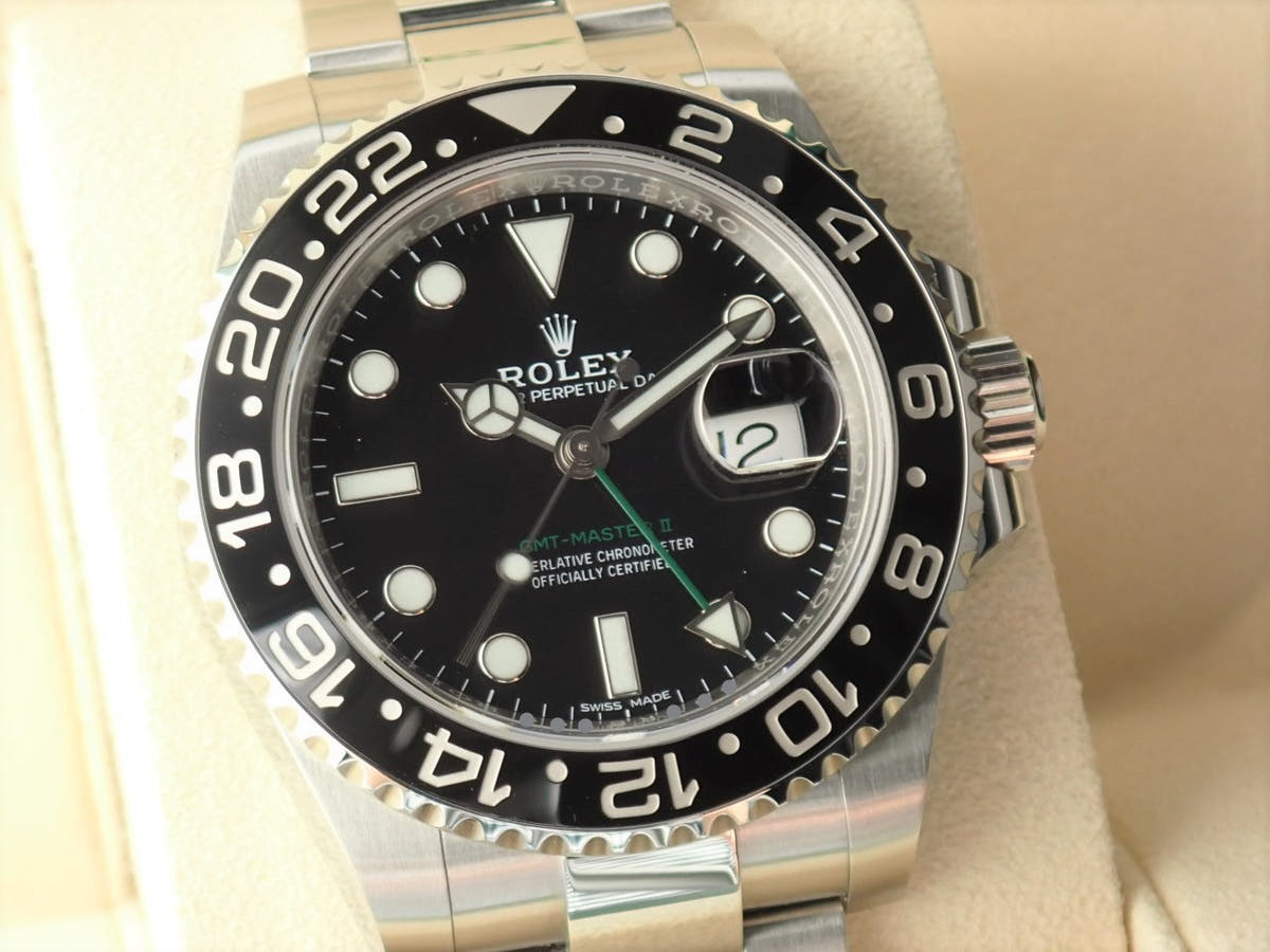 ロレックス GMTマスターII Ref.116710LN ブラック文字盤 美品 gmt-master-145