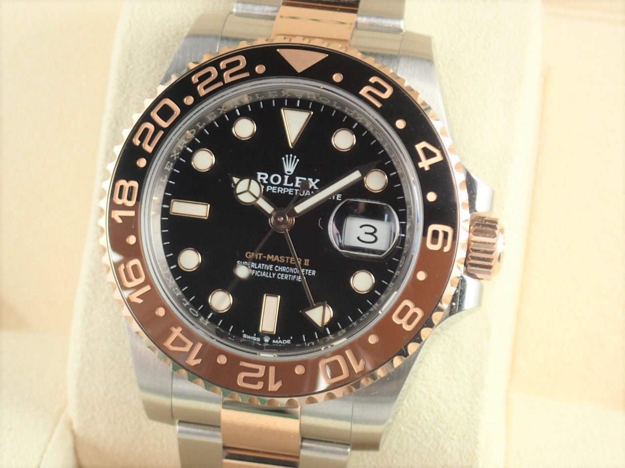 Rolex GMT Master II Brown and Black Bezel