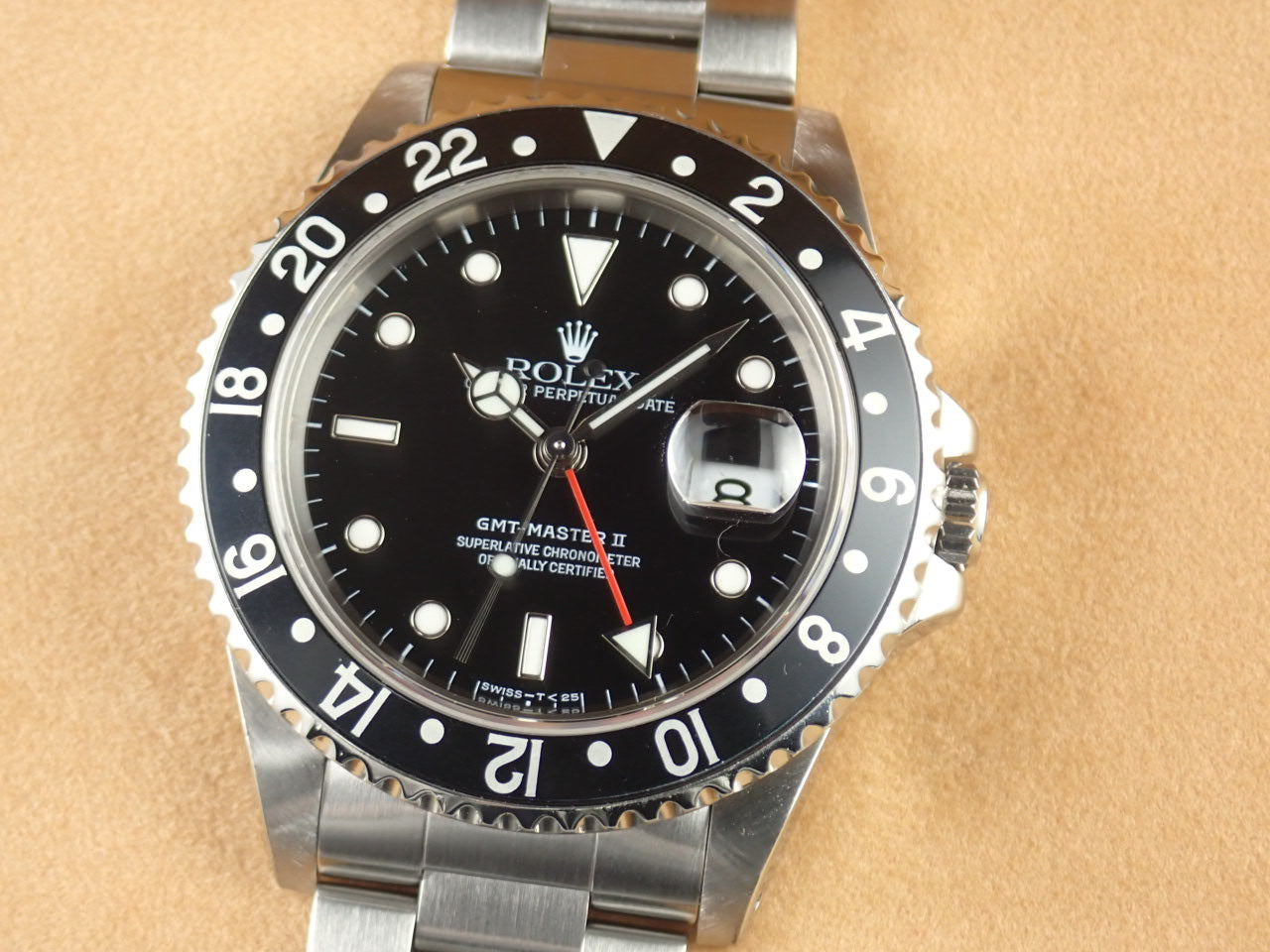 Rolex GMT Master II Black Bezel U Series