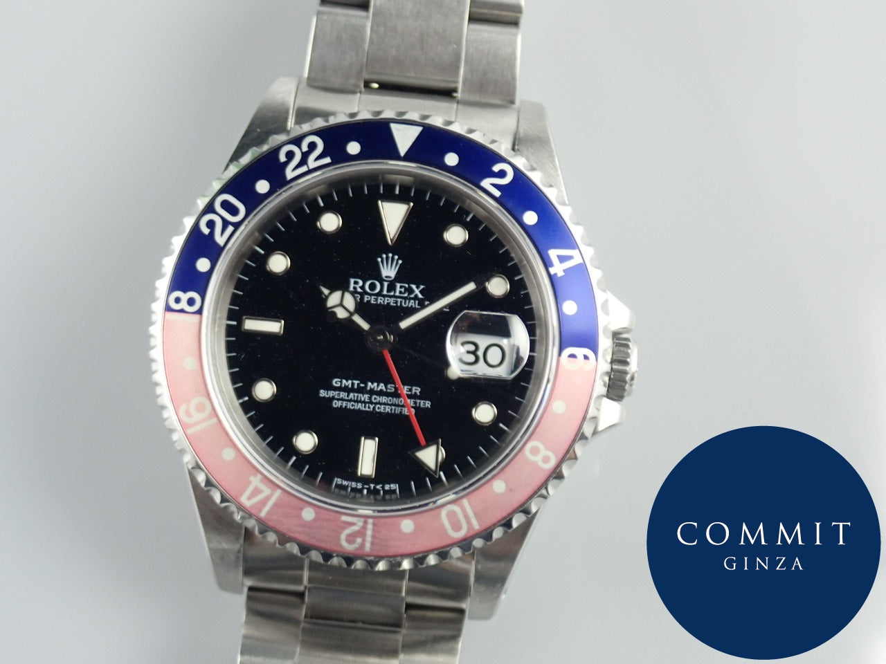 Rolex GMT Master Red and Blue Bezel W Series