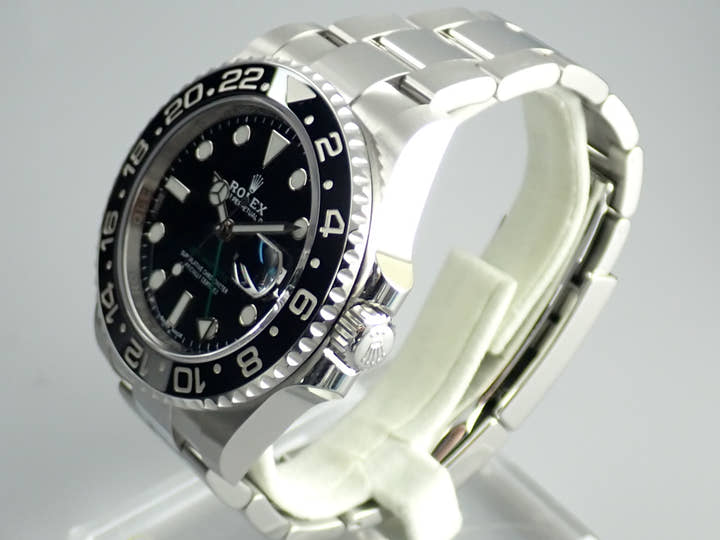 ロレックス GMTマスターII Ref.116710LN ブラック文字盤 美品 gmt-master-154 オイスターブレスレット