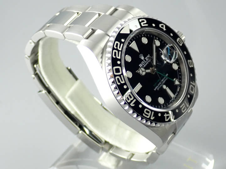 ロレックス GMTマスターII Ref.116710LN ブラック文字盤 美品 gmt-master-154 オイスターブレスレット
