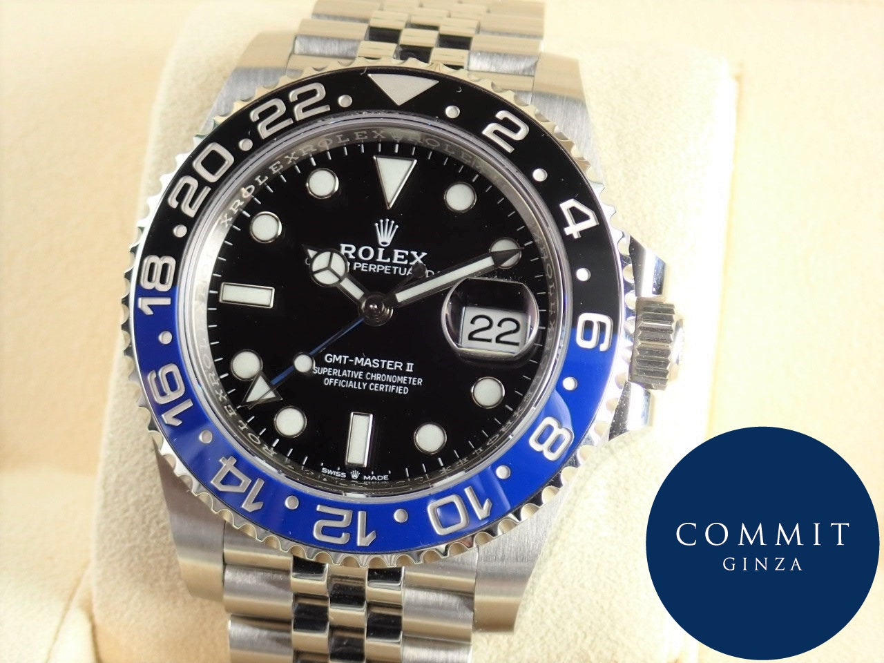 Rolex GMT Master II Blue and Black Bezel &lt;Warranty, Box, etc.&gt;