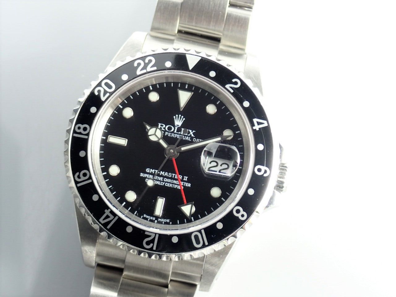 Rolex GMT Master II Black Bezel Y Series