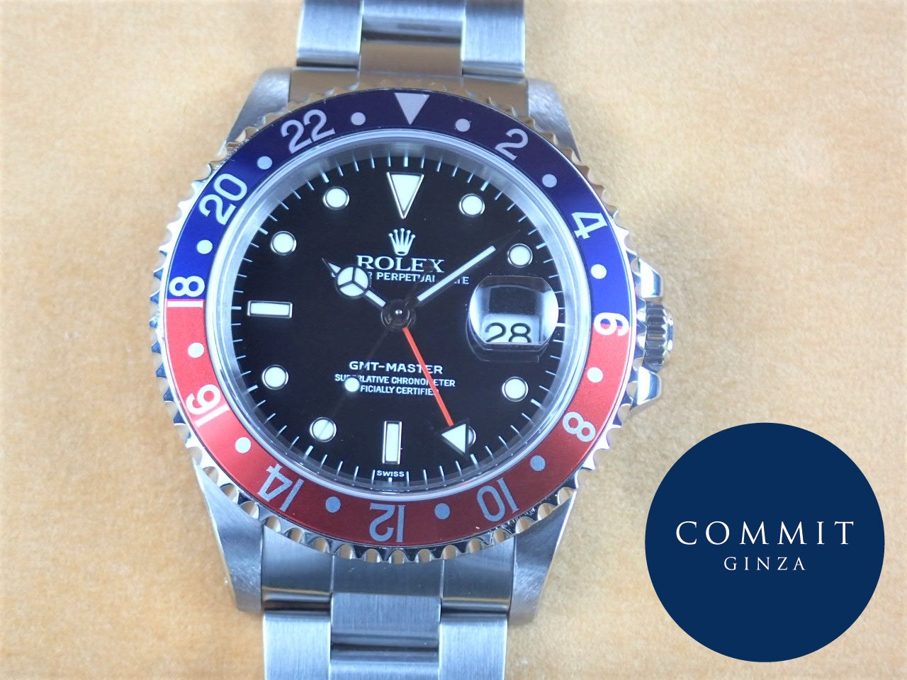 Rolex GMT Master Red and Blue Bezel A Series