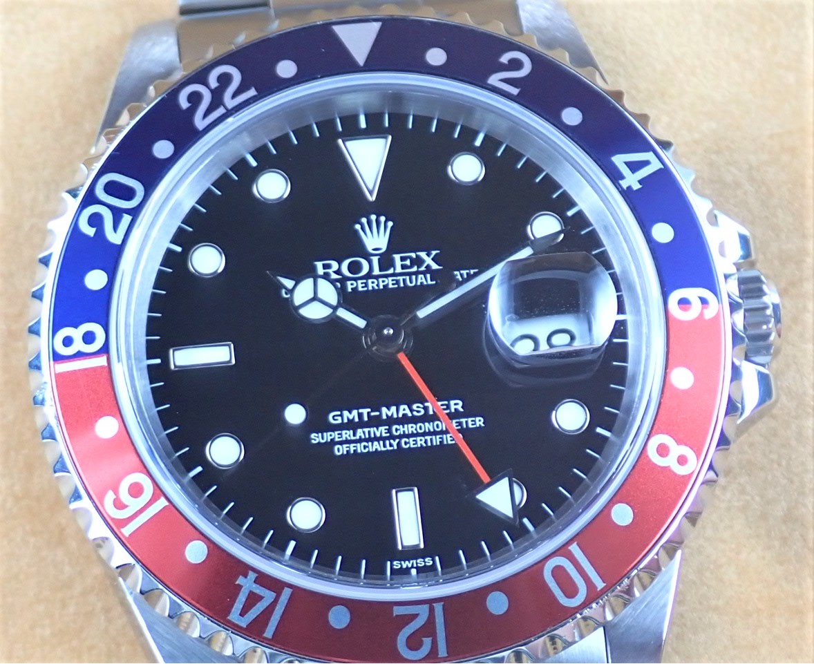 Rolex GMT Master Red and Blue Bezel A Series