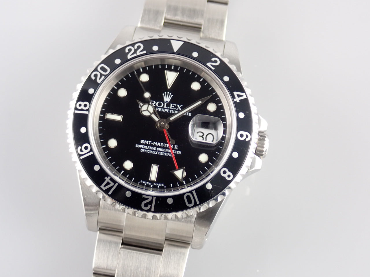 Rolex GMT Master II Black Bezel Y Series