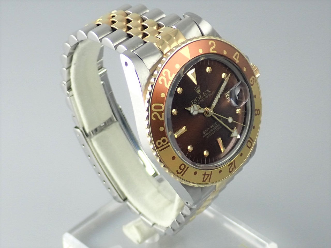 Rolex GMT Master Combi Barnacle Dial &lt;International Service Warranty, Box, etc.&gt;