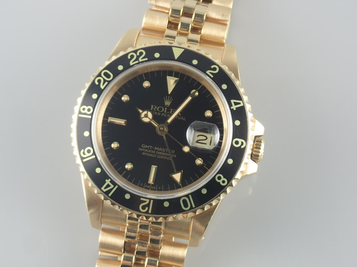 ロレックス GMTマスター Ref.16758 ブラック文字盤 中古 gmt-master-161