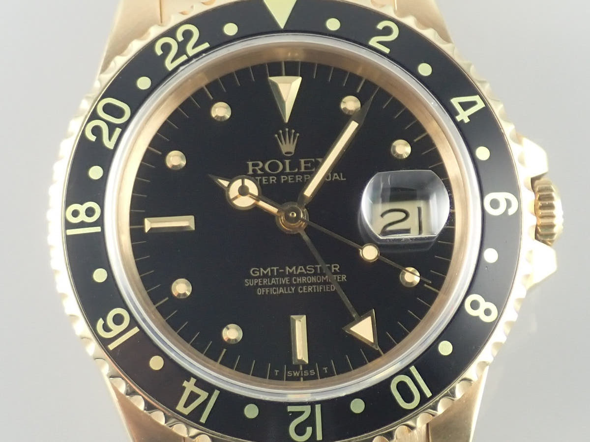 ロレックス GMTマスター Ref.16758 ブラック文字盤 中古 gmt-master-161