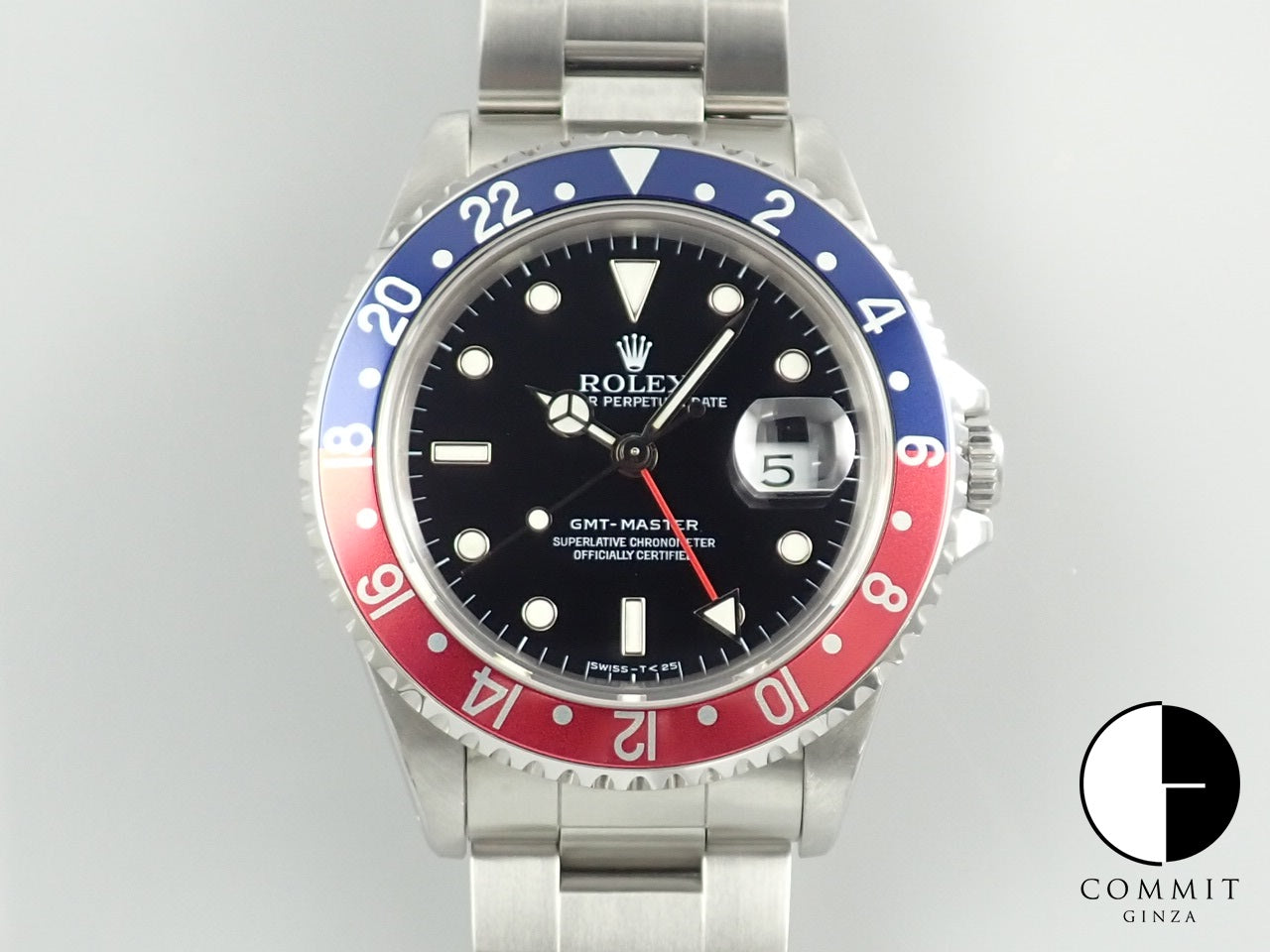 Rolex GMT Master Red and Blue Bezel N Series &lt;Warranty&gt;