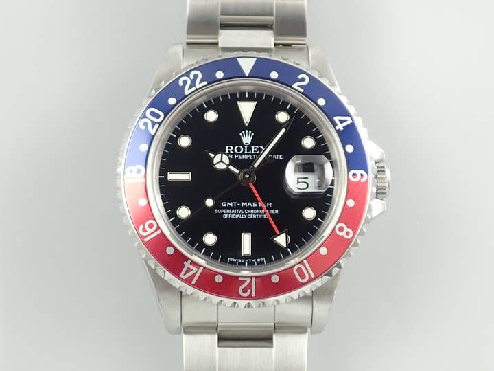 ロレックス GMTマスター Ref.16700 ステンレススチール ブラック文字盤 オイスターブレスレット
