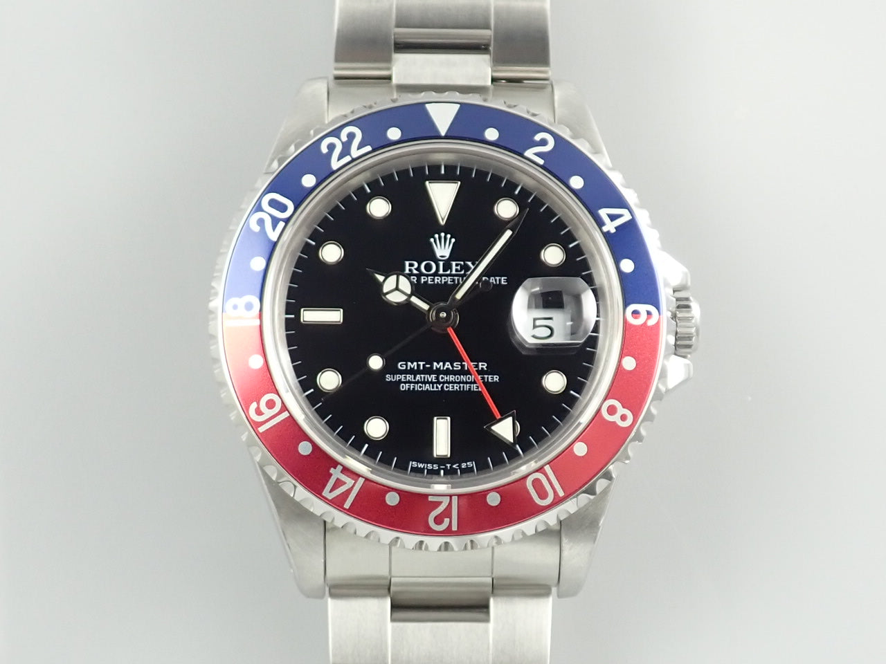 Rolex GMT Master Red and Blue Bezel N Series &lt;Warranty&gt;