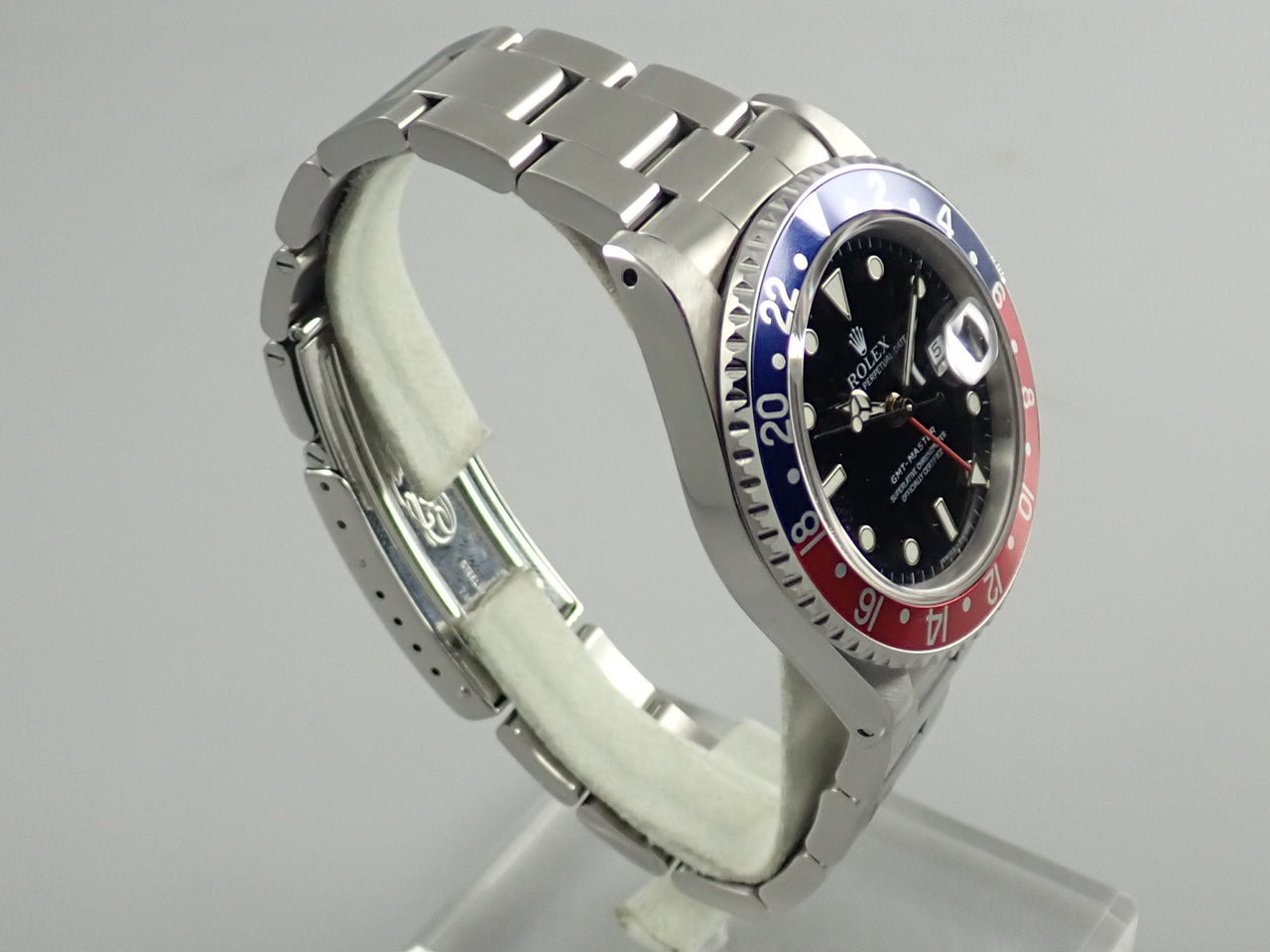 Rolex GMT Master Red and Blue Bezel N Series &lt;Warranty&gt;