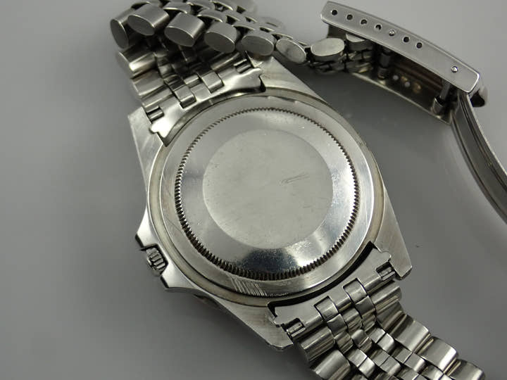 ロレックス GMTマスター Ref.1675 ステンレススチール ブラック文字盤 ジュビリーブレスレット 中古 9PUKCYMF
