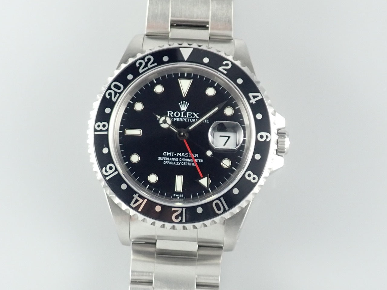 Rolex GMT Master Black Bezel U-Serial Number &lt;Warranty Card and Box&gt; Ref.16700