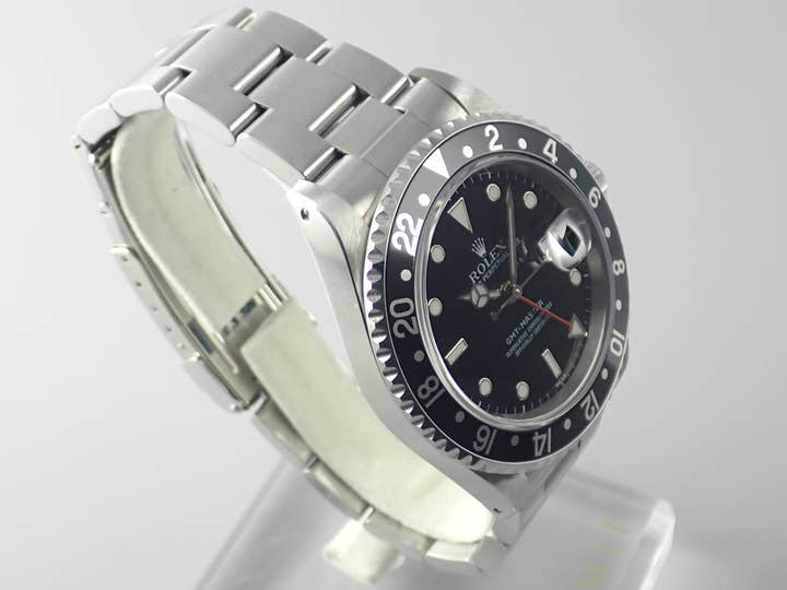 ロレックス GMTマスター Ref.16700 ブラック文字盤 中古 gmt-master-167 オイスターブレスレット