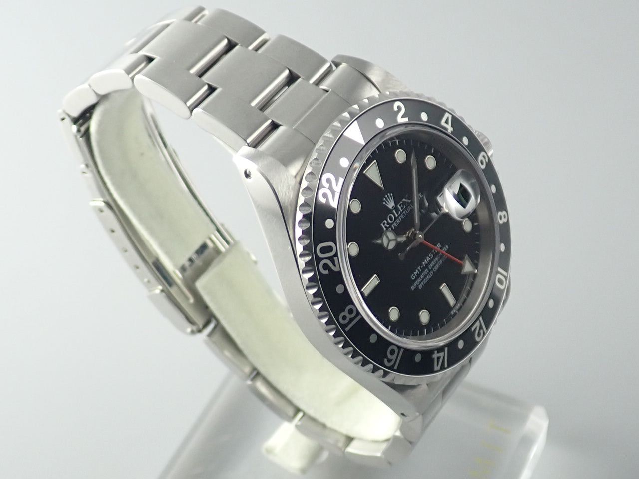 Rolex GMT Master Black Bezel U-Serial Number &lt;Warranty Card and Box&gt; Ref.16700