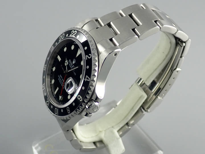 ロレックス GMTマスター Ref.16700 ブラック文字盤 中古 gmt-master-167 オイスターブレスレット