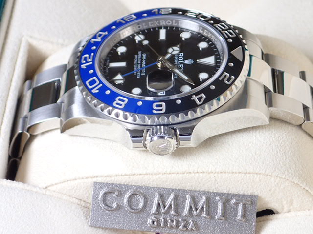 Rolex GMT Master II Blue and Black Bezel Random Ref.116710BLNR