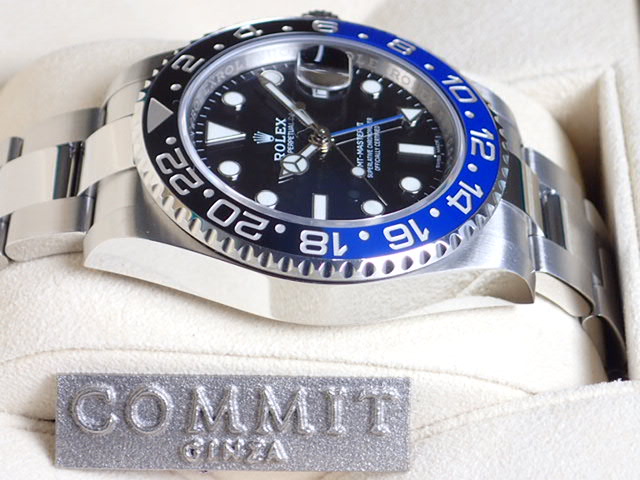 Rolex GMT Master II Blue and Black Bezel Random Ref.116710BLNR