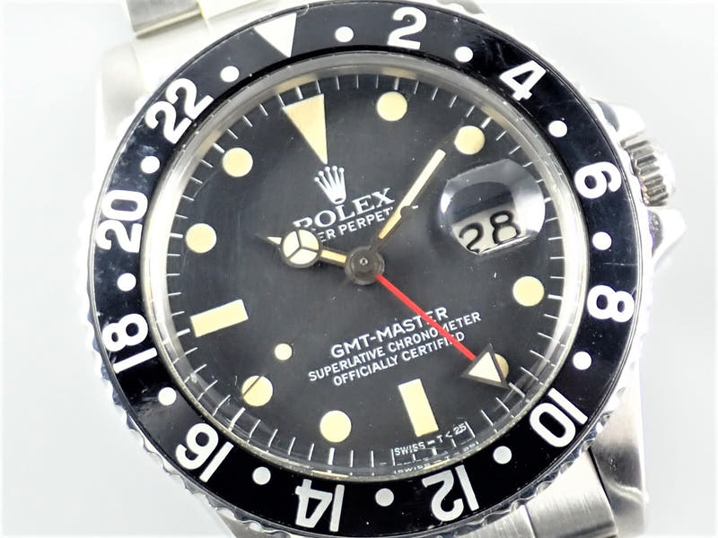 ロレックス GMTマスター Ref.16750 ブラック文字盤 中古 gmt-master-178