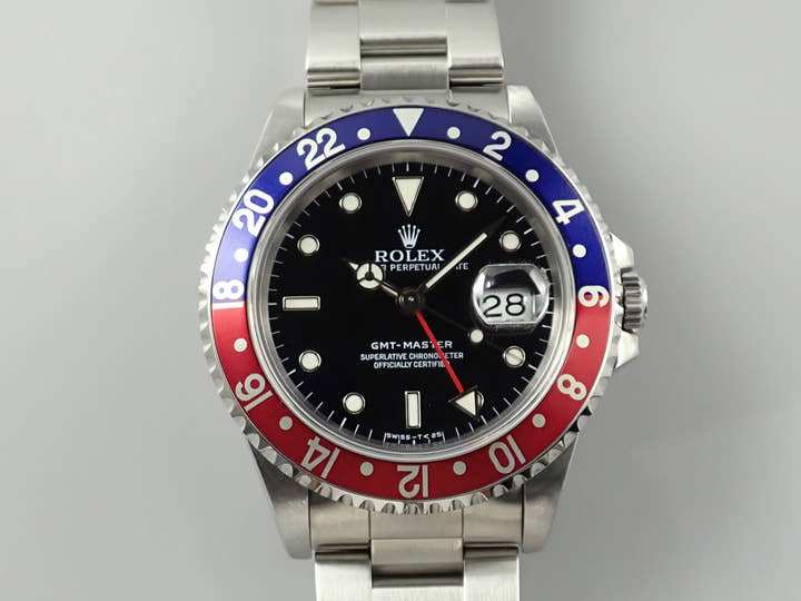ロレックス GMTマスター Ref.16700 ステンレススチール ブラック文字盤 オイスターブレスレット