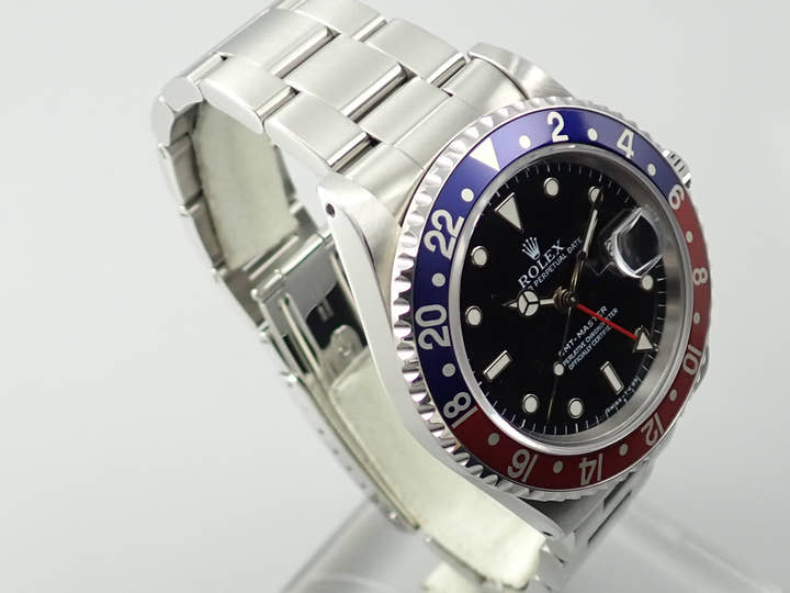 ロレックス GMTマスター Ref.16700 ステンレススチール ブラック文字盤 オイスターブレスレット