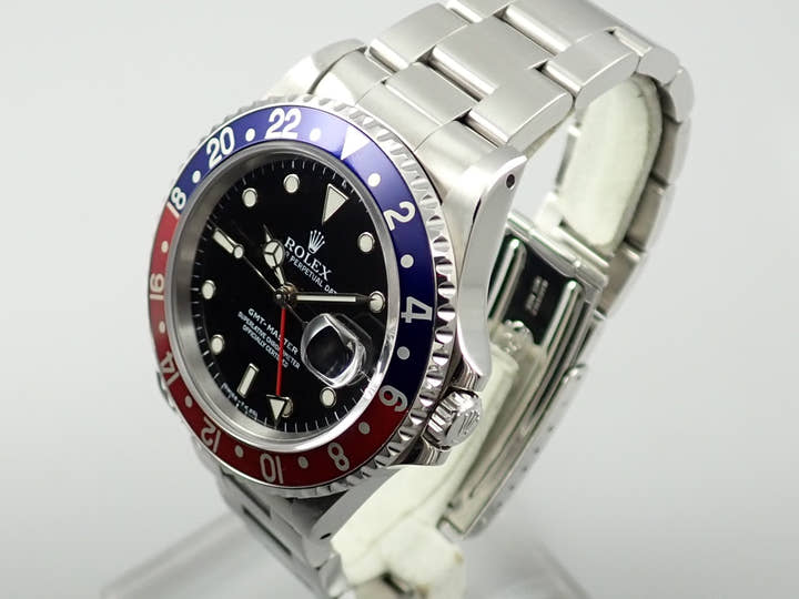 ロレックス GMTマスター Ref.16700 ステンレススチール ブラック文字盤 オイスターブレスレット