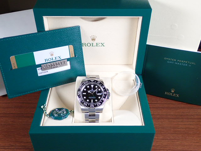 Rolex GMT Master II Black Bezel Random [New] Ref.116710LN