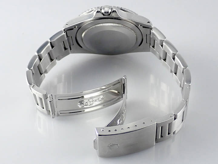 ロレックス GMTマスター Ref.1675 ブラック文字盤 中古 gmt-master-180 オイスターブレスレット