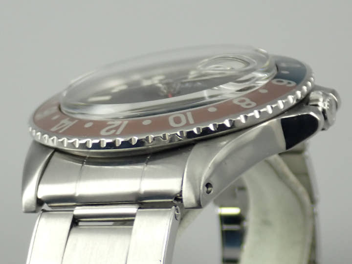 ロレックス GMTマスター Ref.1675 ステンレススチール ブラック文字盤 オイスターブレスレット