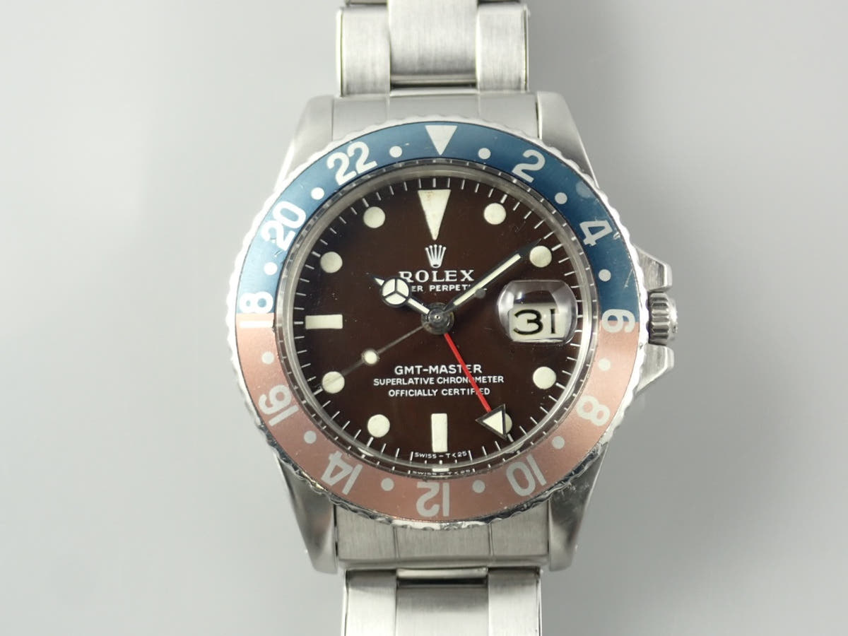 ロレックス GMTマスター Ref.1675 ブラック文字盤 中古 6427KVR4