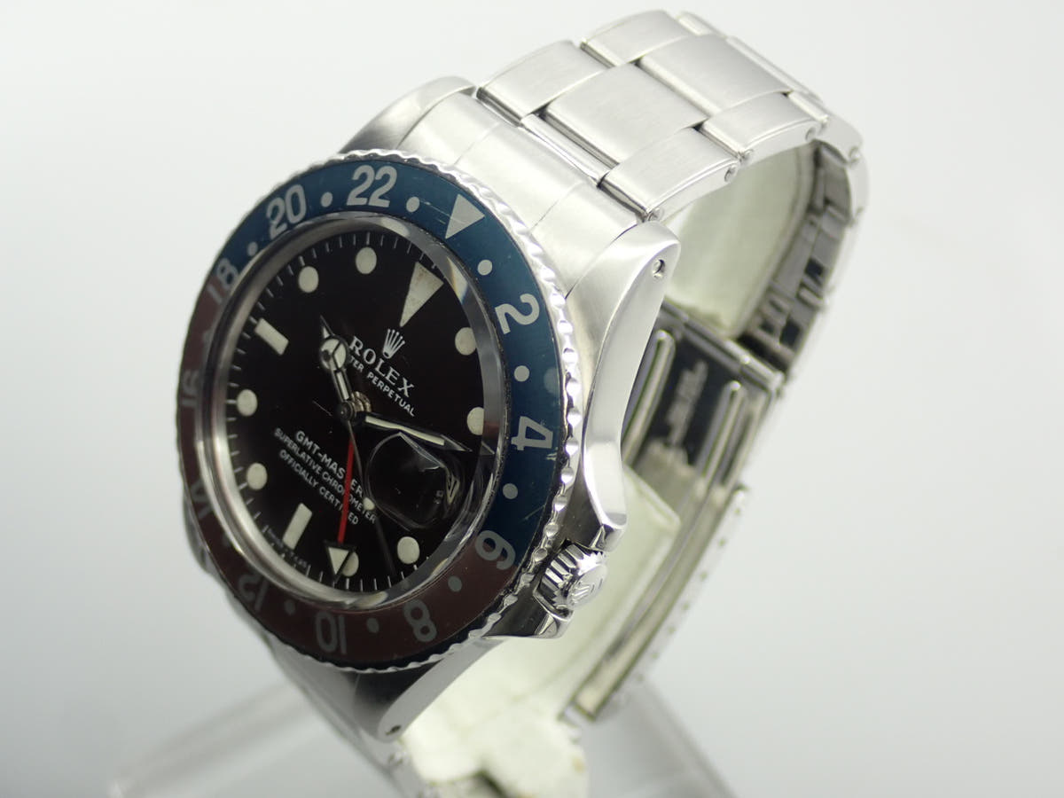 ロレックス GMTマスター Ref.1675 ブラック文字盤 中古 6427KVR4